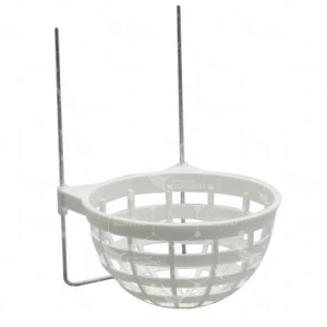 Nido de plástico con soporte telescópico de hierro