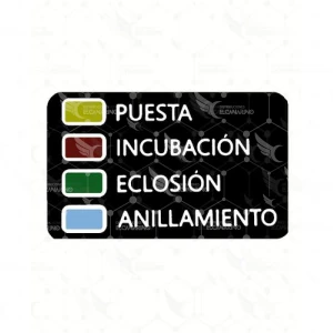 Tabla identificadora (4 colores)