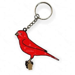Llavero Canario Rojo