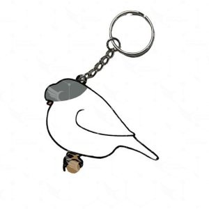 Llavero Gloster Corona Blanco IGBA