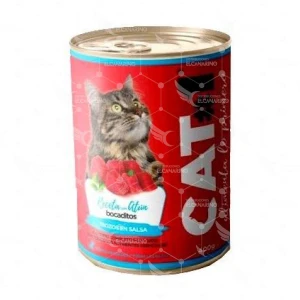 CAT-1 Húmedo bocaditos Atun y Cereales 400gr