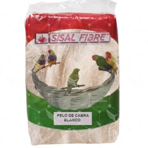 Pelo de Cabra Blanco  50gr Sisal Fibre