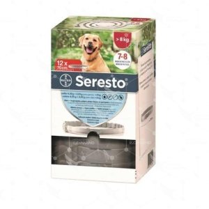 Seresto collar 70cm clinico para perros + 8 kg