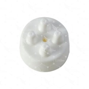 Terminal para Palo 12cm Blanco STA