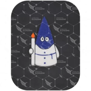 Imán Nazareno Penitente Azul y Blanco