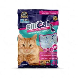 Arena Silice Higiénica Absorbente Para Gatos 4L