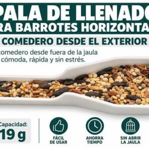 Pala de llenado para comedero horizontal Chico